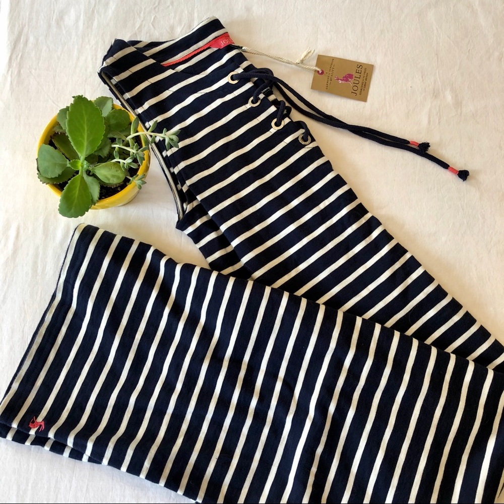 NWT Joules 🐇 Maxi Dress Stipe size 6 💓